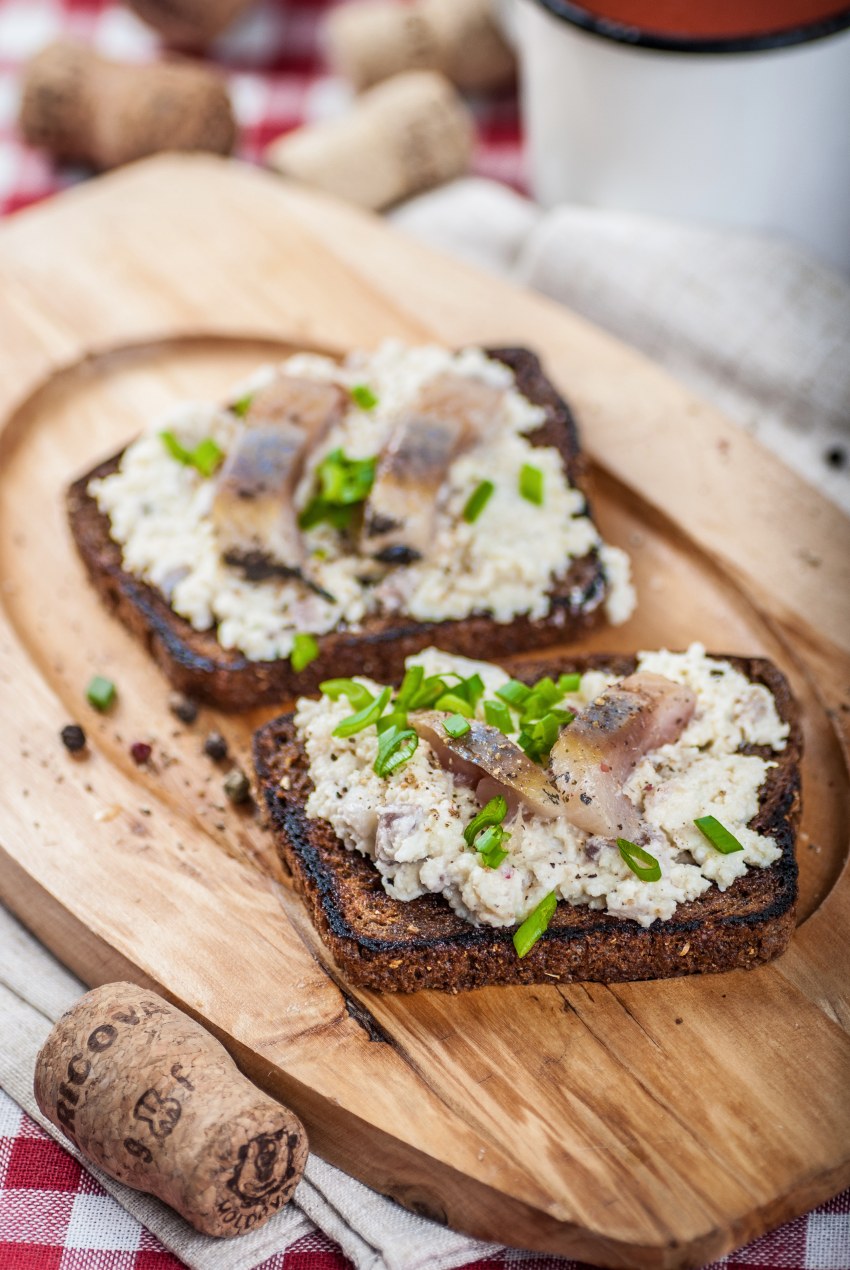 Сельдь ресторанная подача