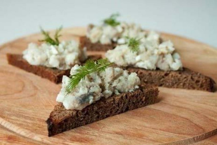 Еврейский форшмак из сельди