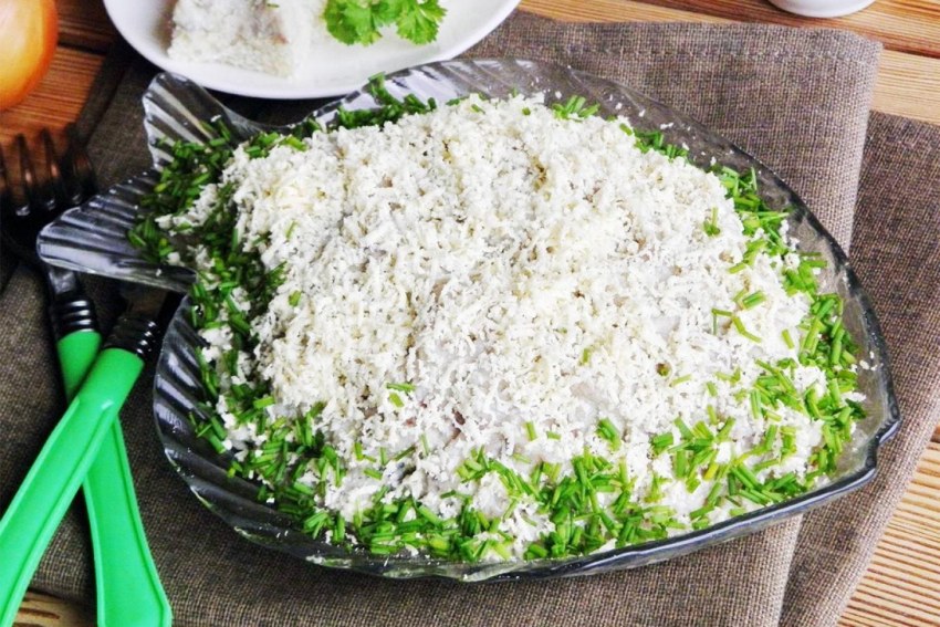 Селёдочный форшмак классический