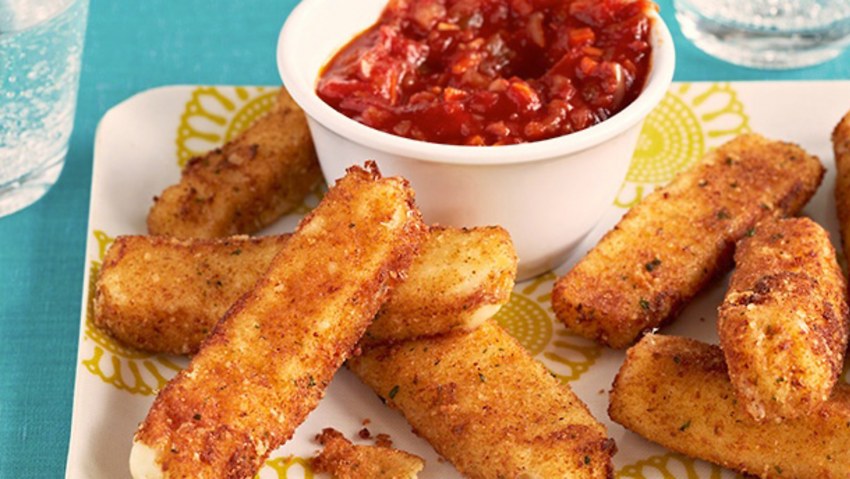 Крабовые палочки в кляре с сыром