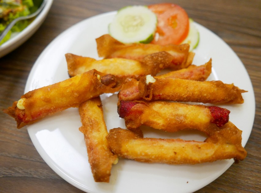 Крабовые палочки в тесте на сковороде