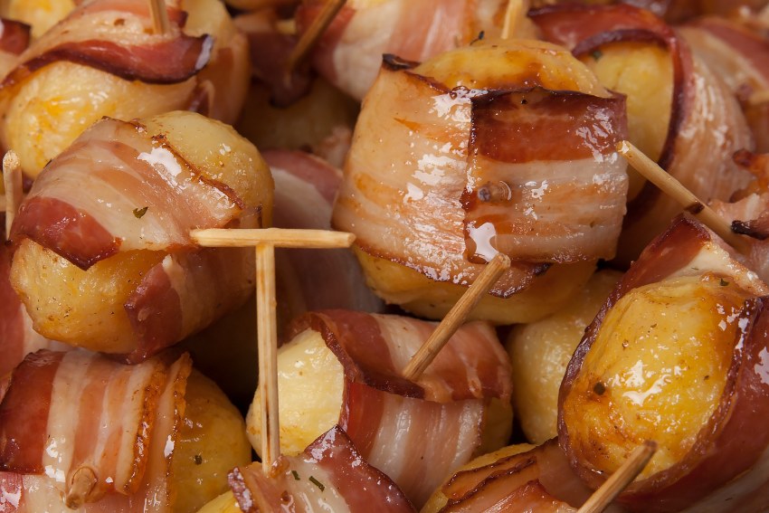 Картошка с беконом на ман