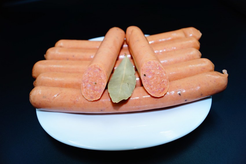 Хот дог с колбаской