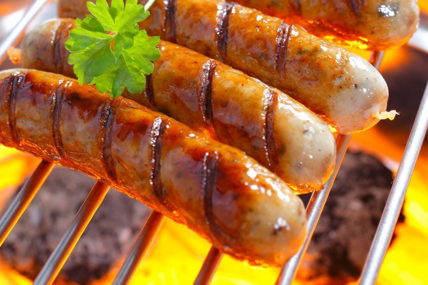 Сосиски гриль