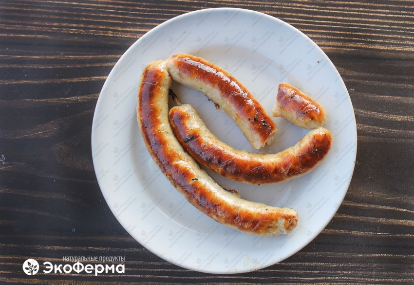 Куриные колбаски для гриля