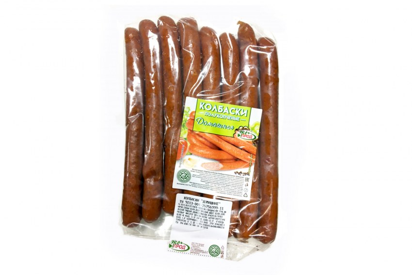 Сосиски в упаковке