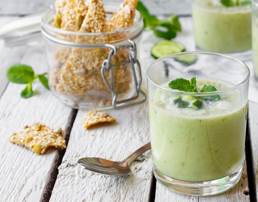 Смузи детокс из авокадо