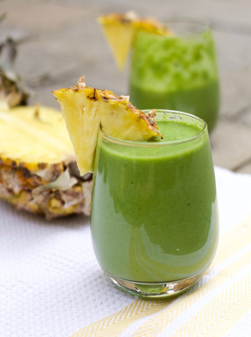 Шпинатный смузи с киви