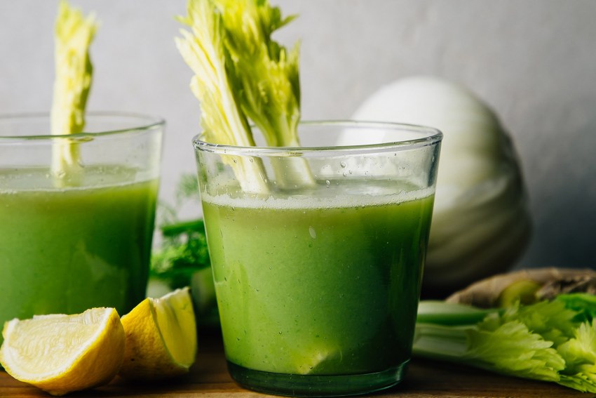 Смузи сельдерей фенхель