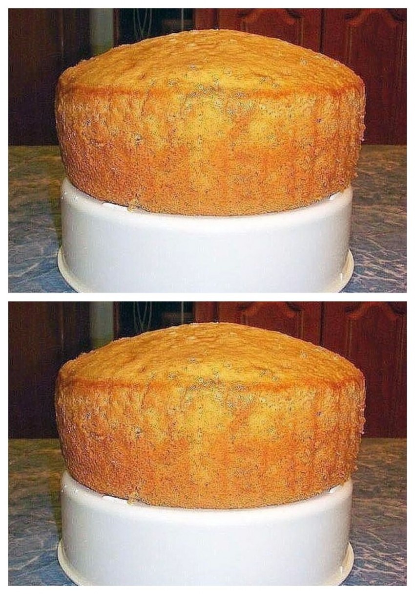 Бисквит для торта пышный