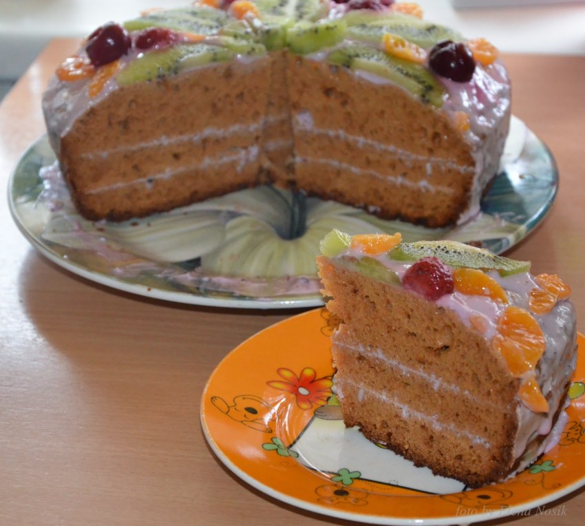 Торт в мультиварке редмонд