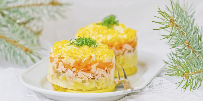 Оливье Мимоза