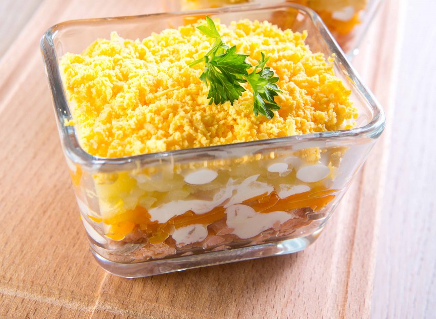 Эрвин салат Мимоза