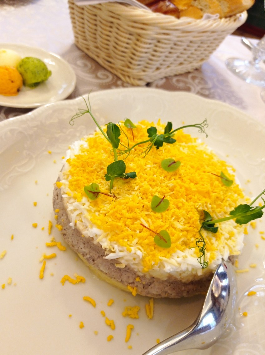 Мимоза на салат Мимоза