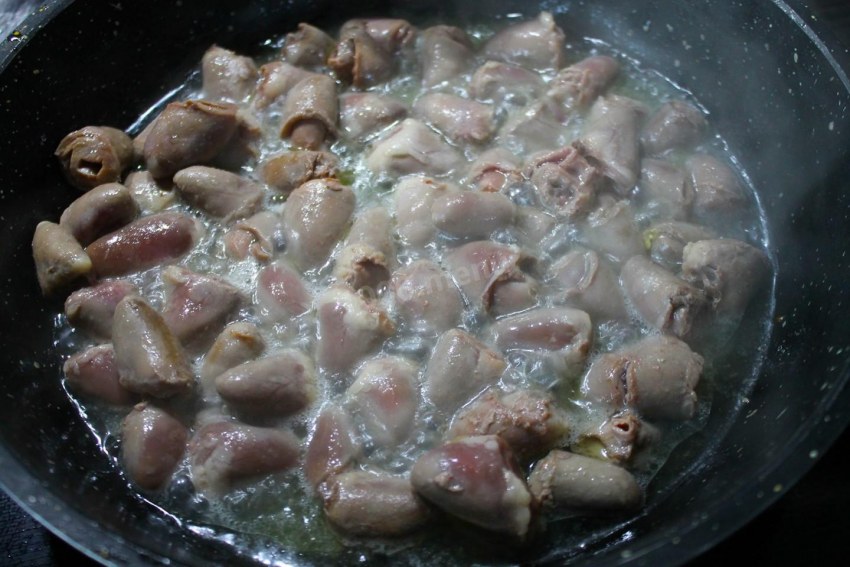 Жаркое из говяжьего сердца