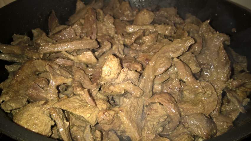 Куриные сердечки готовые