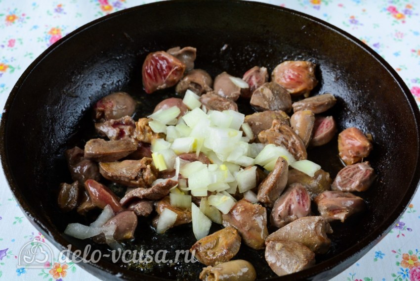 Печень жареная