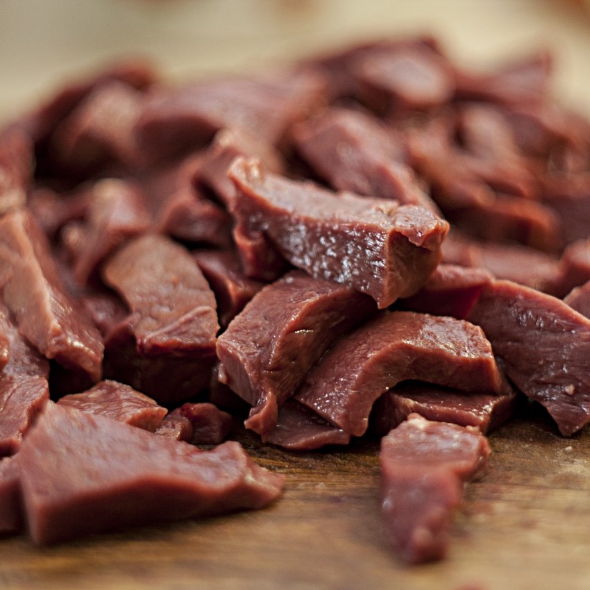 Сердце свиное жареное с луком