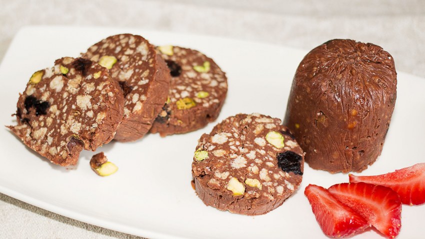 Шоколадная колбаса