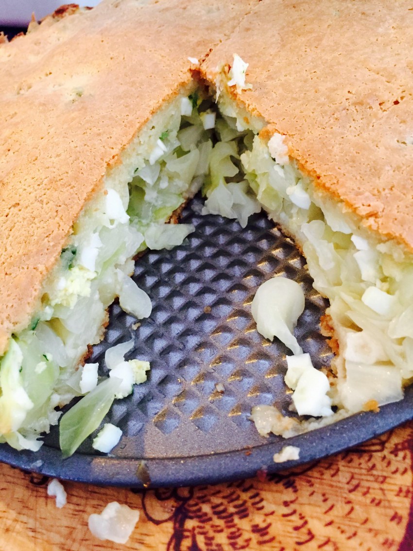 Заливной рыбный пирог