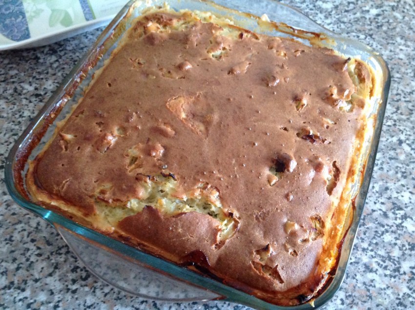 Заливной пирог капуста с консервой