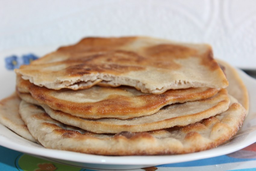 Лепешка из пшеничной муки