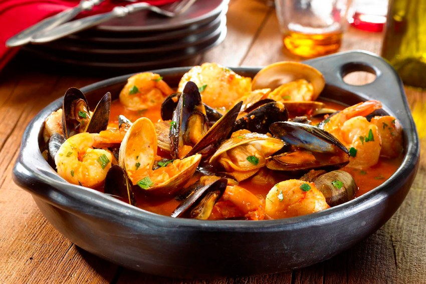 Мидии с Косовым быэульоном карри