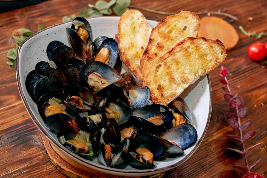 Лингвини с морепродуктами