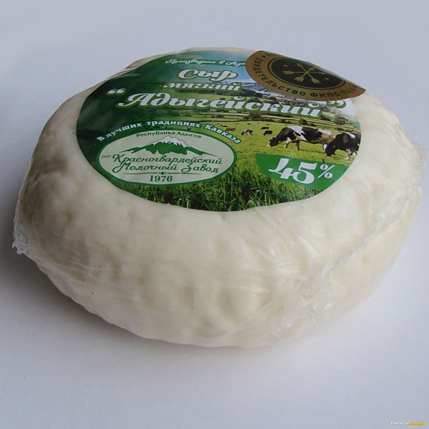 Адыгейский молокозавод сыр адыгейский