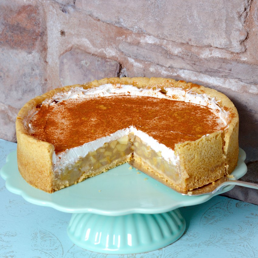 Яблочный кухен