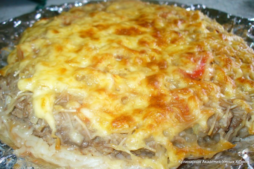 Лазанья бешамель