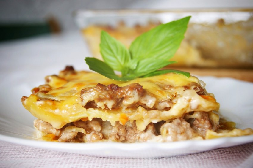 Лазанья рецепт классический с фаршем в духовке с фото пошагово