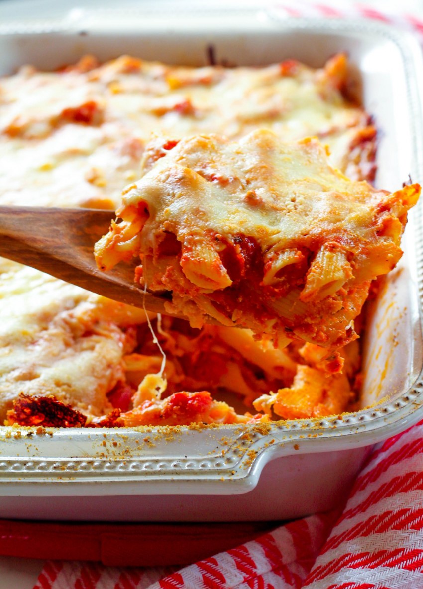 Запеканка с вермишелью и фаршем