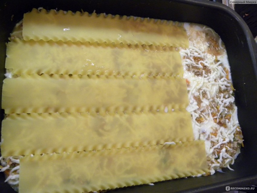 Каннеллони под бешамель