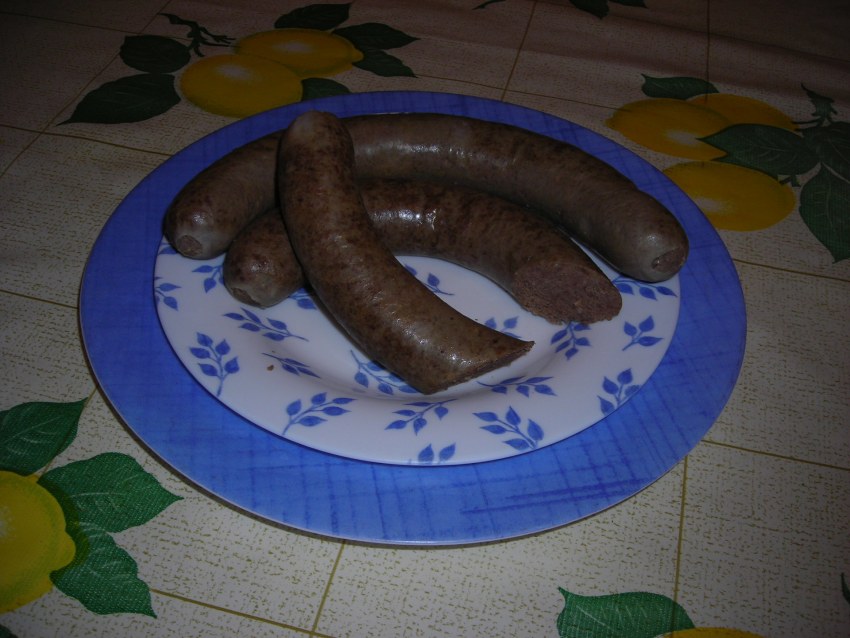 Ливерная колбаса домашняя без кишок