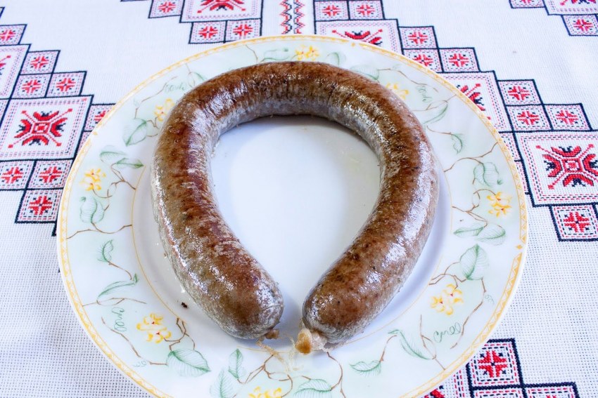 Домашние домашние колбаски