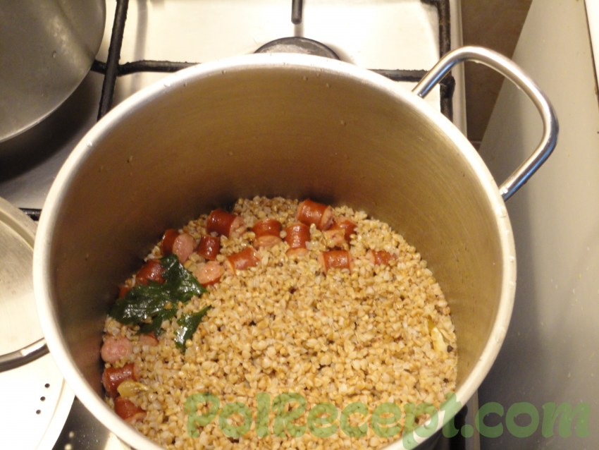 Гречневая каша с яйцом