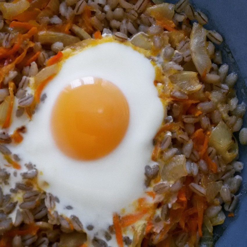 Гречка с майонезом