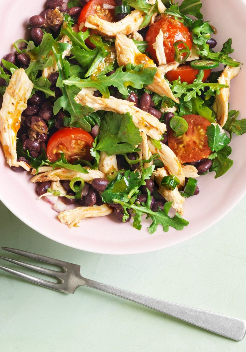 Картофельный салат с рыбой