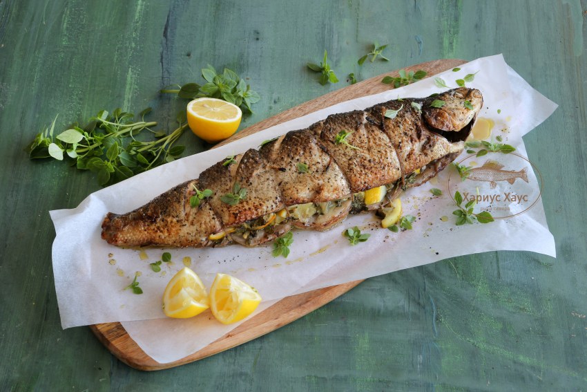 Муксун запеченный