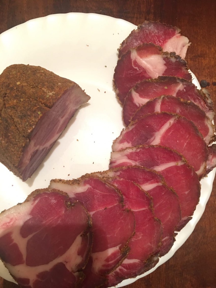 Вяленое мясо Коппа