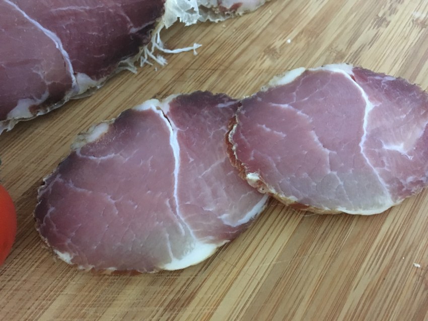 Свинина сыровяленая карбонат