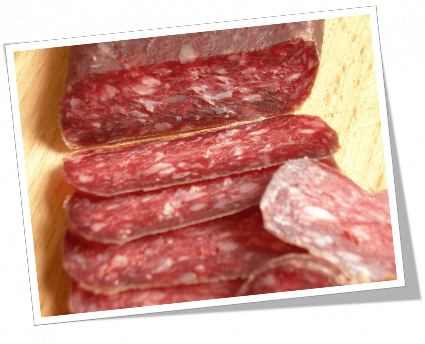 Колбаса свиная вяленая