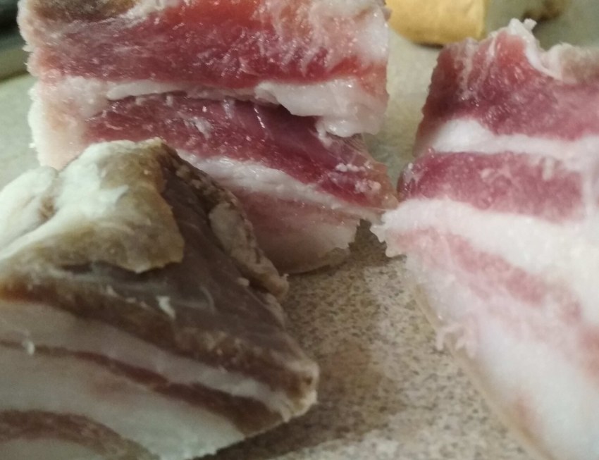 Балык из свинины в домашних