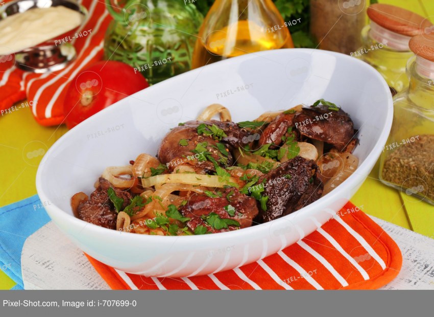 Печень блюдо