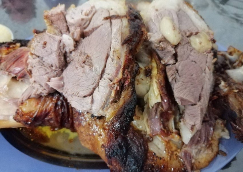 Баранина в рукаве