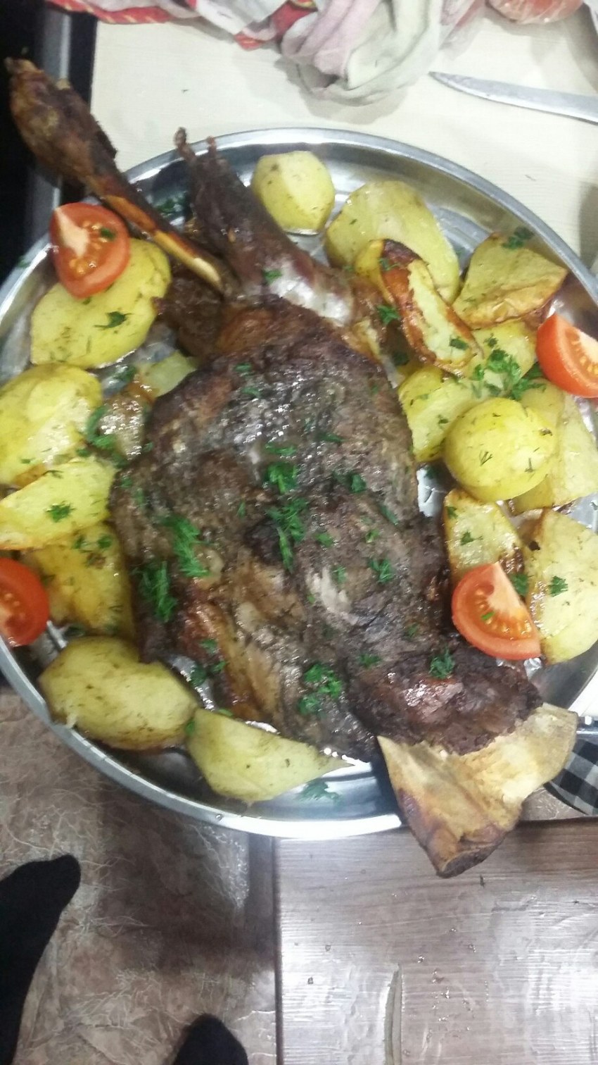 Приготовка бараньей головы