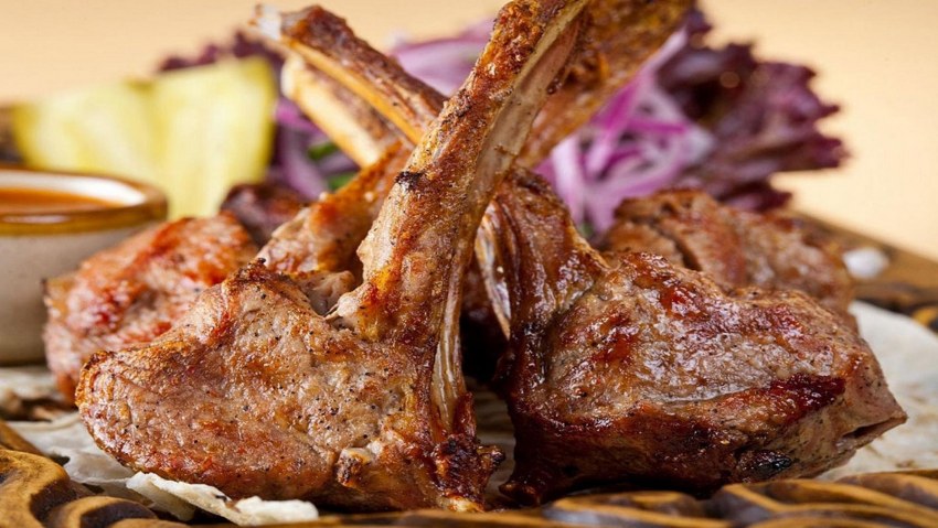 Асадо из бараньей голени