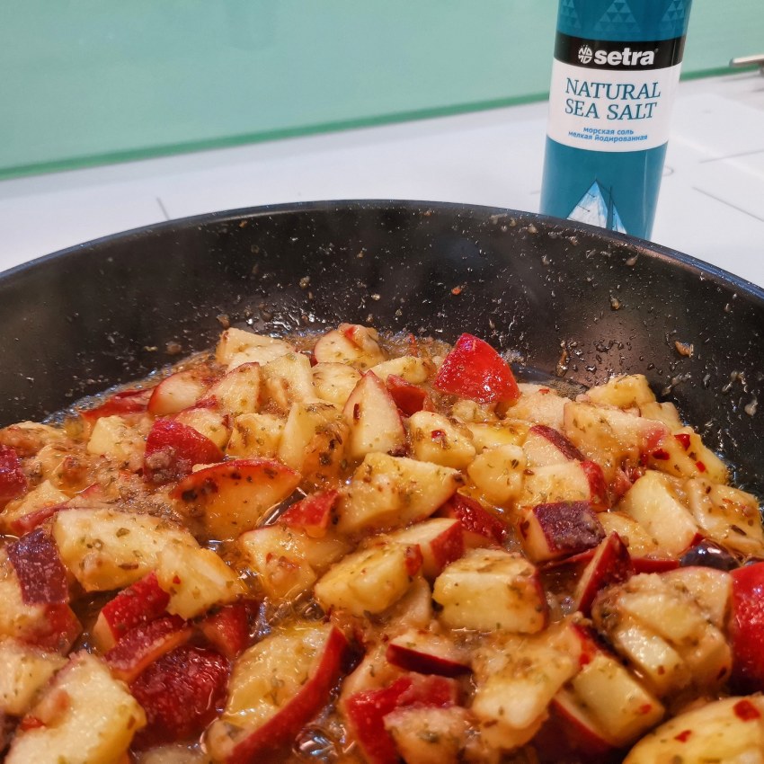 Великолепные жареные яблоки