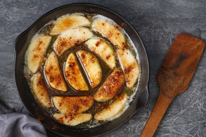 Яблоки в кляре